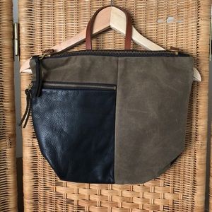 Genuine leather handbag
